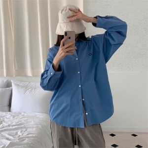 나야홍 빅사이즈 302 포인트자수카라면남방 DEZN991 9711673