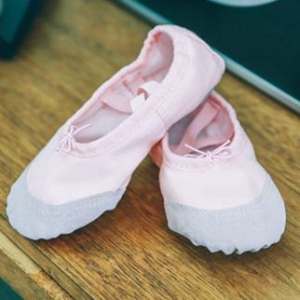 기본 발레슈즈 핑크 160 실측맨발길이140 145MM  지지베베 발레슈즈 가방 용품