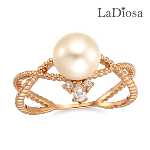 라디오사  진주 반지 LK18OP-821R