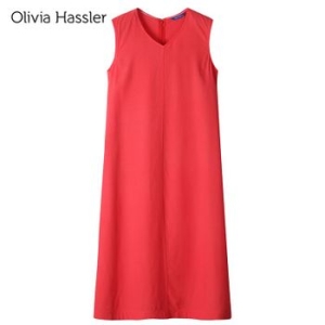 올리비아하슬러 린넨 민소매 롱원피스 OHAMOP703 33059108