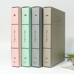 비팬시  소형 바인더 앨범 흑지접착