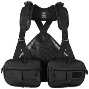 다이와  낚시 경량 구명조끼 DV-3522 블랙 프리사이즈