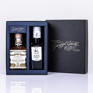 구스토이탈리아 세트 주세페주스티 화이트 발사믹식초 250ml + 산도메니코 올리브유 250ml