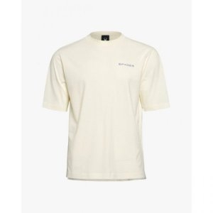 스파이더  SPYDER 공용 백 프린트 티셔츠 SPHMCNRS304UOWH