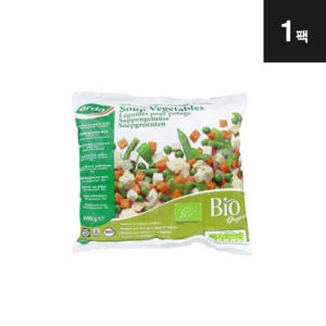 웰팜 ARDO 냉동 유기농 수프채소믹스 600g