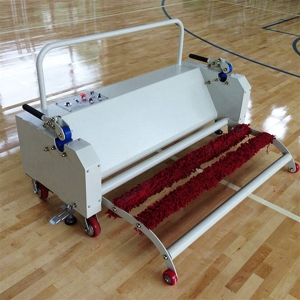 월드 전자동 매트 권취기 WDC_2021 매트폭 1830mm 1롤형 권취와 동시에 청소가능 속도조절