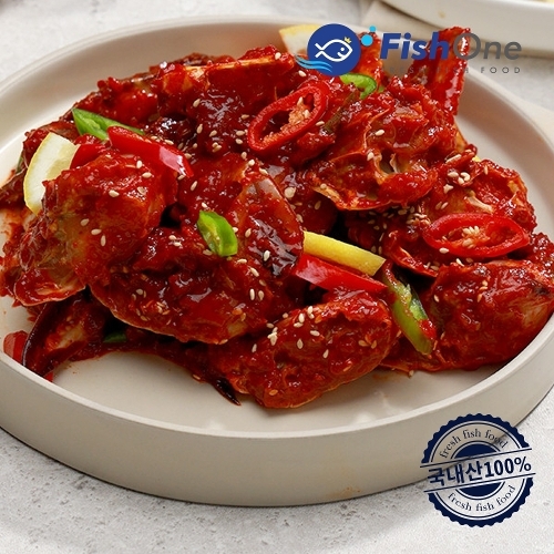 피시원 국내 자연산 손질꽃게 양념게장 1kg - 에누리 가격비교