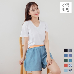 자스민 인견 여성 감동 리얼 트렁크 사각팬티 10종