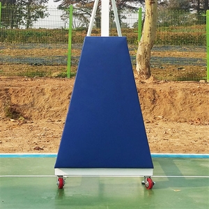 월드  농구대 마름모형 보호대 WDB-1073 PE Foam 타포린_졸탑_커버 사용 사용자의 안전위해부착