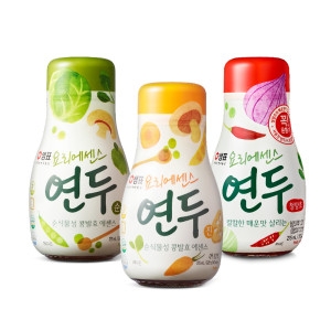 샘표 연두 3종 275ml 2+2병 골라담기+ /연두진/연두순/청양초/요리에센스
