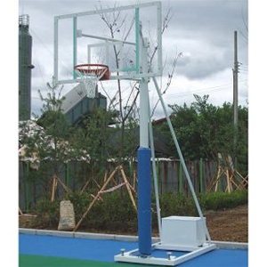 우리  B형 농구대_실내 및 실외 이동식_WR3126 경기용링_지름45_특수저항 압축스프링 농구대 농구골대