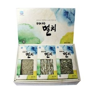 통영수협  멸치촌 2종선물세트 1.5kg