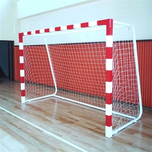 월드  핸드볼골대 경기용 WDB-1401 이동식 실내용 2대 1조 하단에 고무박킹 부착