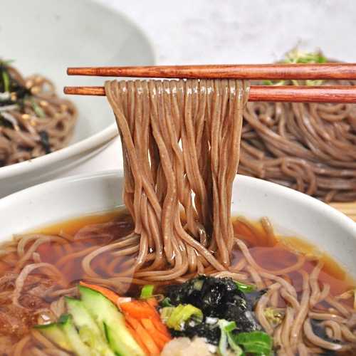 푸르젠  메밀소바 12인분 면2kg+장국12봉