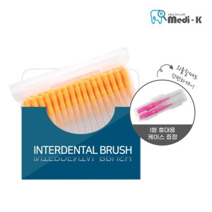 이월 메디케이 국산 치간칫솔 I형 50p SS 0.8mm