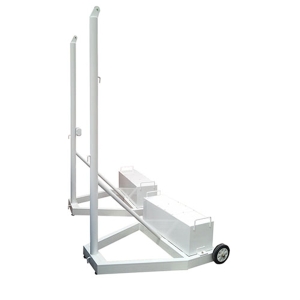 월드  배구지주 높이고정 이동식 WDB-1215 실내외겸용 족구겸용 우레탄바퀴 밀림방지용 고무바킹 부착