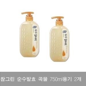  참그린 순수 발효 곡물 750ml[2개]