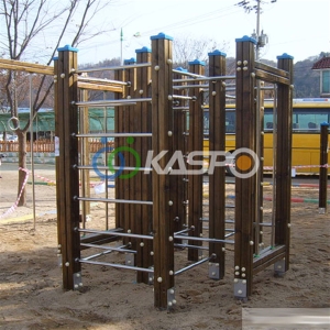 중앙  목재정글짐 JA12-30 학교 놀이터