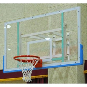 우리  벽부착고정식 농구대 WR3124 특수투명아크릴사용 경기용링_지름45_환봉 20 벽면농구대 농구골대