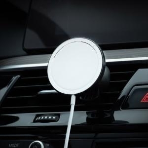 비오비  맥세이프 무선충전기 송풍구형 F12