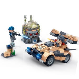 BANBAO  3D퍼즐마을  반바오  BO6256 전투연구소-풀백