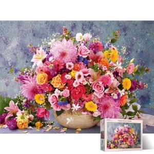 퍼즐라이프 2000피스 직소퍼즐 핑크빛 꽃다발 PL2103