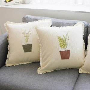 미소비즈 미아트 대박수예 스칸디나 사각 쿠션 50x50