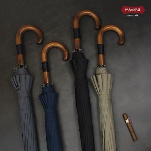 파라체이스 프리미엄 16살 가죽패치 자동장우산 7165