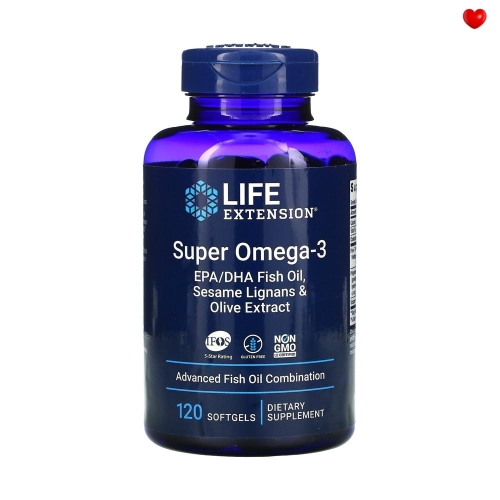 라이프익스텐션 슈퍼 오메가3 120캡슐
