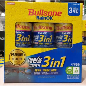 불스원  에탄올 코팅워셔액1.8L 3입 유리막워셔액