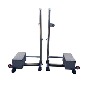 월드  배드민턴 지주 이동식 스텐 WDB_1318 2코트용 고급형 스텐 네트줄감기 부착 실내외 이동식