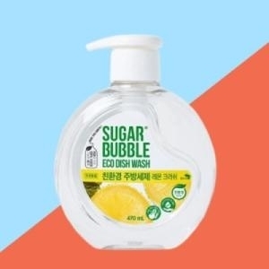 슈가버블 친환경 주방세제 버블레몬크러쉬 470ML