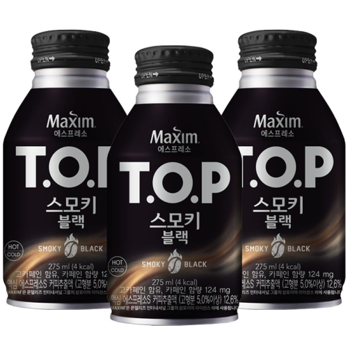 동서식품 맥심 티오피 더블랙 275mlX24캔