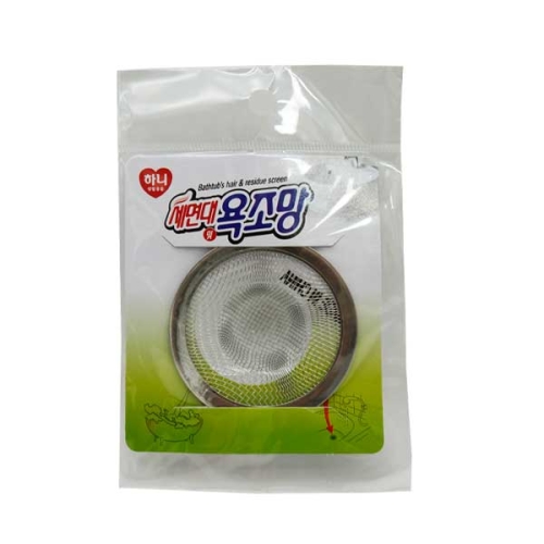 하니  세면대 및 욕조망 막힘방지 머리카락 거름망