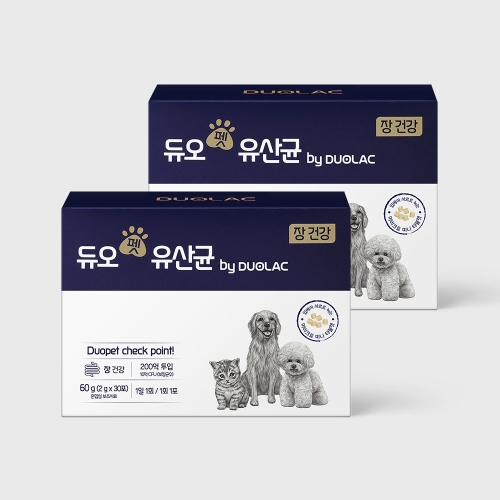 듀오락 듀오펫 강아지 고양이 유산균 30p
