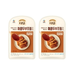 CJ제일제당 다담 매콤 두부조림양념 140g