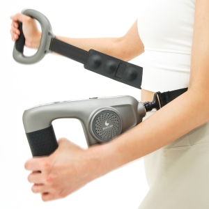 이고진  벨트 마사지건 휴대용 안마기 어깨 목 덜덜이 진동 마사지기