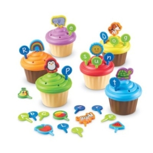 러닝리소스 LER6804 ABC 컵케이크 토퍼 놀이/유아영어/알파벳