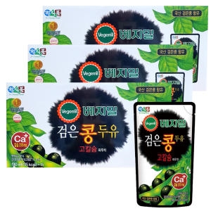 정식품 베지밀 검은콩두유 고칼슘 파우치 190ml