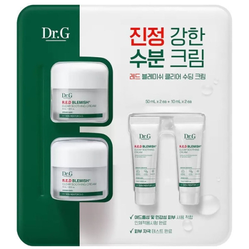 닥터지 레드 블레미쉬 클리어 수딩 크림 50ml+10ml