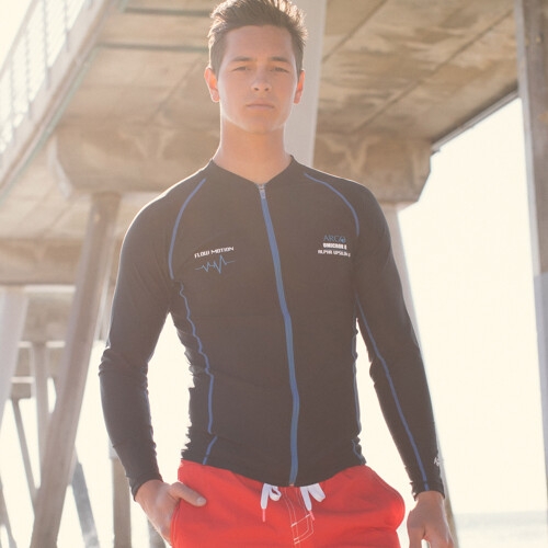아르고  GROVER 남성 집업 래쉬가드 상의(BK)