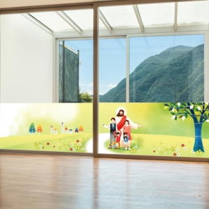 낭만창고  nang108-하나님은 사랑이시니-뮤럴실사 시트지-낭만창