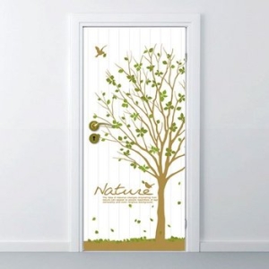 에어프리 아트도어 나른한오후에 뭉키월드 에어프리원단 현관문 리폼시트지