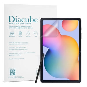 다이아큐브  갤럭시탭 S6LITE 10.4인치 저반사 사각사각 종이질감 블루라이트차단 액정보호필름, 2매