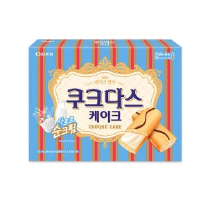 크라운제과  쿠크다스 케이크 154g