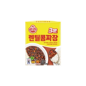 오뚜기  3분 렌틸콩 짜장 200g