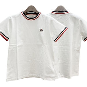 몽클레르 더팩토리 몽클레어 지니어스 월드 오브 로고 반팔티 8C00008