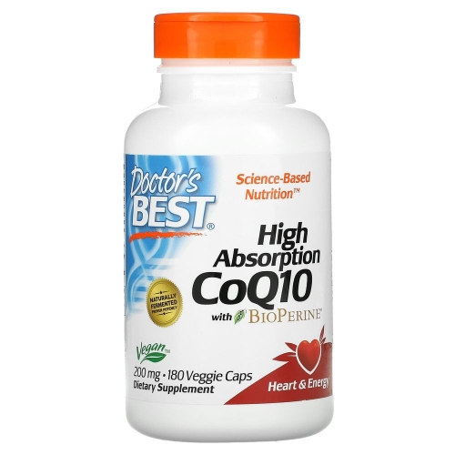 닥터스베스트 고흡수 CoQ10 바이오페린 200mg 180캡슐