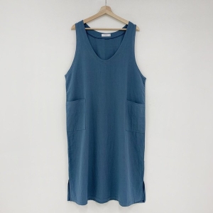 아이우먼 투투포켓면마원피스 ZYE161M305 빅사이즈