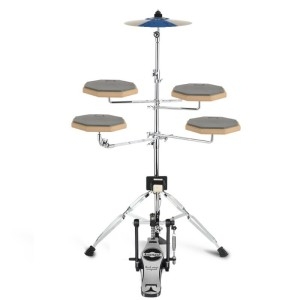 주닉스  6in1 초보입문용 연습용 드럼패드 심벌 세트